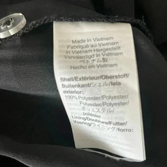 Madewell Thistle Black Smocked Wide Leg Cami Jumpsuit Women’s Pockets Retro - Picture 10 of 12